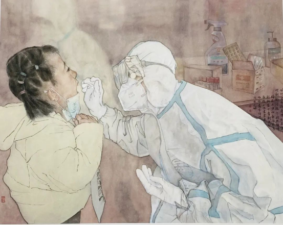 以藝抗疫 共克時艱——岷縣黨外知識分子聯(lián)誼會會員助力疫情防控130.png